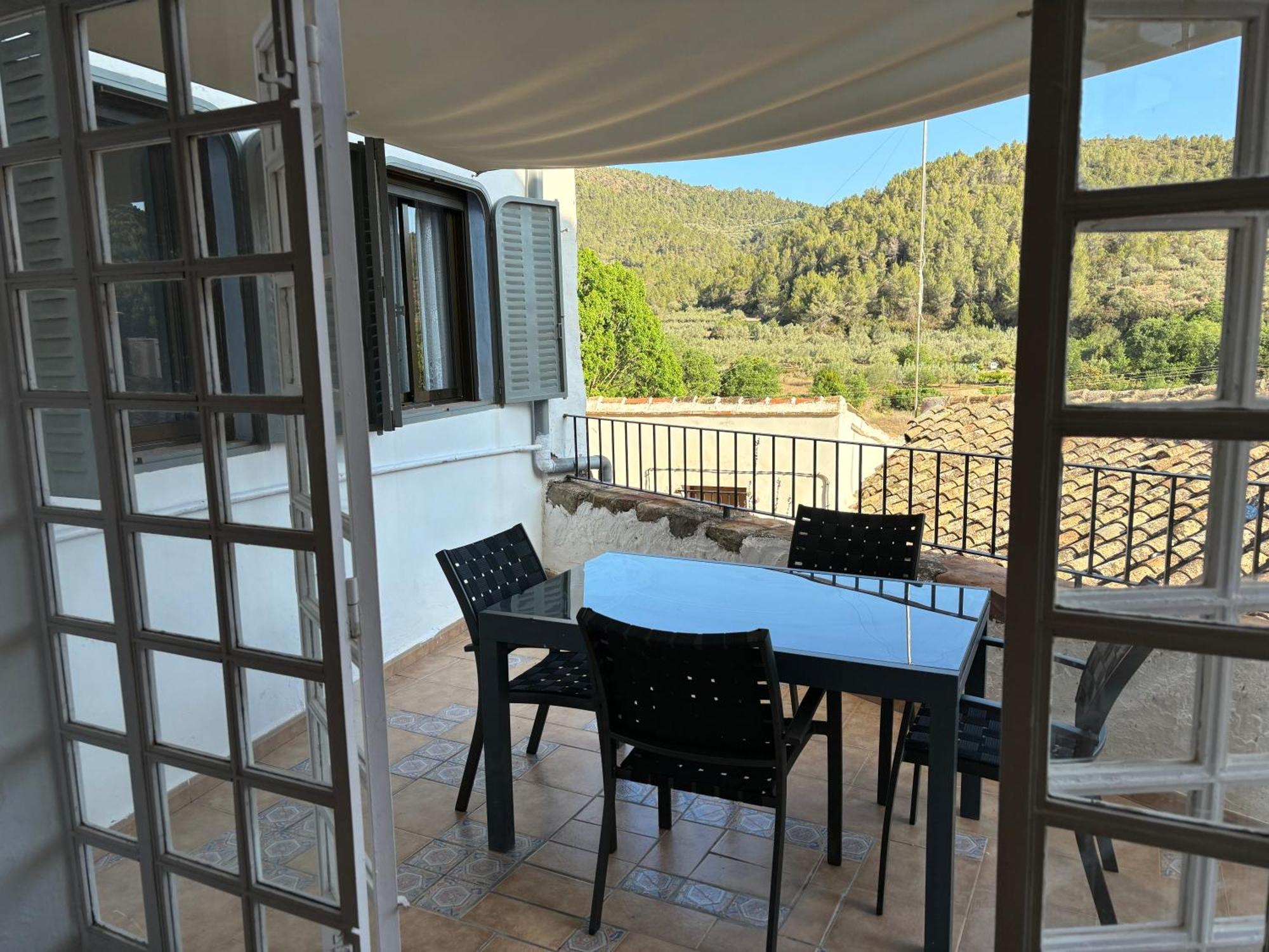 Piso En Vall De Almonacid Con Vistas, Aire Acondicionado, Wifi Y Smart Tv Buitenkant foto